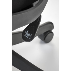 Scaun birou ergonomic Halmar Vesuvio, inaltime reglabila 115-121cm, tetiera reglabila, plasa/textil, negru