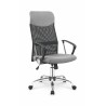 Scaun birou ergonomic Halmar Vire 2, inaltime reglabila 110-120cm, plasa/textil, negru/gri