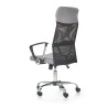 Scaun birou ergonomic Halmar Vire 2, inaltime reglabila 110-120cm, plasa/textil, negru/gri