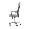 Scaun birou ergonomic Halmar Vire 2, inaltime reglabila 110-120cm, plasa/textil, negru/gri