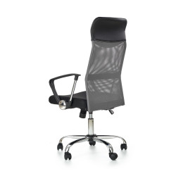 Scaun birou ergonomic Halmar Vire, inaltime reglabila 110-120cm, functie blocare, functie balansare, plasa, negru/gri