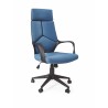 Scaun birou Halmar Voyager, inaltime reglabila 115-125cm, functie blocare, functie balansare, textil, albastru