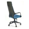 Scaun birou Halmar Voyager, inaltime reglabila 115-125cm, functie blocare, functie balansare, textil, albastru