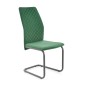 Scaun tapitat living, tapiterie catifea, cadru metal, stil modern, 44x54x97x46 cm Scaun tapitat living, tapiterie catifea, cadru metal, stil modern, 44x54x97x46 cm