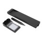 Lampa LED solara de gradina, 2 moduri de iluminare, 4000K, senzor amurg, 3.7V, 2200 mAh, negru