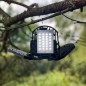 Lampa solara LED pentru camping, 6000K, 200W, 3000 lm, 4 moduri iluminare, IPX4, carlig agatare, telecomanda
