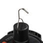 Lampa solara LED pentru camping, 6000K, 200W, 3000 lm, 4 moduri iluminare, IPX4, carlig agatare, telecomanda