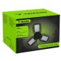 Lampa solara LED pentru camping, 6000K, 200W, 3000 lm, 4 moduri iluminare, IPX4, carlig agatare, telecomanda