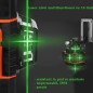 Nivel laser 4D, 16 linii, precizie 360 grade, functie autonivelare, telecomanda, 2 acumulatori 4000 mAh Nivel laser 4D, 16 linii, precizie 360 grade, functie autonivelare, telecomanda, 2 acumulatori 4000 mAh