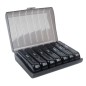 Organizator saptamanal pentru medicamente, administrare 3 ori pe zi, 7 casete triple Organizator saptamanal pentru medicamente, administrare 3 ori pe zi, 7 casete triple
