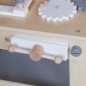 Banc de lucru pentru copii, masa de bricolaj, unelte, raft depozitare, din lemn, 46x26x67 cm Banc de lucru pentru copii, masa de bricolaj, unelte, raft depozitare, din lemn, 46x26x67 cm