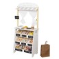 Magazin cu legume si fructe pentru copii, POS, casa de marcat, lazi, 45x24x97.5 cm Magazin cu legume si fructe pentru copii, POS, casa de marcat, lazi, 45x24x97.5 cm