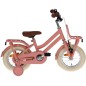 Bicicleta copii, 12 inch, cadru otel, jante aluminiu, frane coaster si V-brake, roti ajutatoare, suport frontal, Bella roz Bicicleta copii, 12 inch, cadru otel, jante aluminiu, frane coaster si V-brake, roti ajutatoare, suport frontal, Bella roz