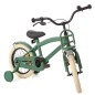 Bicicleta copii, 12 inch, roti ajutatoare detasabile, frane V-Brake, scaun si ghidon reglabile, verde Bicicleta copii, 12 inch, roti ajutatoare detasabile, frane V-Brake, scaun si ghidon reglabile, verde