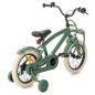 Bicicleta copii, 12 inch, roti ajutatoare detasabile, frane V-Brake, scaun si ghidon reglabile, verde Bicicleta copii, 12 inch, roti ajutatoare detasabile, frane V-Brake, scaun si ghidon reglabile, verde