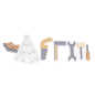 Banc de lucru pentru copii, masa de bricolaj, unelte, raft depozitare, din lemn, 46x26x67 cm Banc de lucru pentru copii, masa de bricolaj, unelte, raft depozitare, din lemn, 46x26x67 cm
