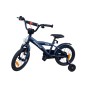 Bicicleta copii 3-5 ani, 14 inch, V-brake, roti ajutatoare, manere cauciucate, jante aluminiu, cadru otel, albastra Bicicleta copii 3-5 ani, 14 inch, V-brake, roti ajutatoare, manere cauciucate, jante aluminiu, cadru otel, albastra