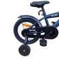 Bicicleta copii 3-5 ani, 14 inch, V-brake, roti ajutatoare, manere cauciucate, jante aluminiu, cadru otel, albastra Bicicleta copii 3-5 ani, 14 inch, V-brake, roti ajutatoare, manere cauciucate, jante aluminiu, cadru otel, albastra