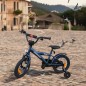 Bicicleta copii 3-5 ani, 14 inch, V-brake, roti ajutatoare, manere cauciucate, jante aluminiu, cadru otel, albastra Bicicleta copii 3-5 ani, 14 inch, V-brake, roti ajutatoare, manere cauciucate, jante aluminiu, cadru otel, albastra