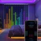 Instalatie smart programabila, tip perdea 2x2 m, 400 LED-uri, control telefon, Bluetooth, sincronizare muzicala, mod DIY Instalatie smart programabila, tip perdea 2x2 m, 400 LED-uri, control telefon, Bluetooth, sincronizare muzicala, mod DIY