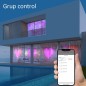 Instalatie smart programabila, tip perdea 2x2 m, 400 LED-uri, control telefon, Bluetooth, sincronizare muzicala, mod DIY Instalatie smart programabila, tip perdea 2x2 m, 400 LED-uri, control telefon, Bluetooth, sincronizare muzicala, mod DIY