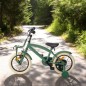 Bicicleta copii, 12 inch, roti ajutatoare detasabile, frane V-Brake, scaun si ghidon reglabile, verde Bicicleta copii, 12 inch, roti ajutatoare detasabile, frane V-Brake, scaun si ghidon reglabile, verde