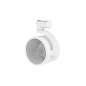 Reflector LED pentru sina monofazata, 16W, rotatie 320 grade, inclinare verticala 90 grade, alb mat Reflector LED pentru sina monofazata, 16W, rotatie 320 grade, inclinare verticala 90 grade, alb mat