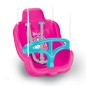 Leagan Unicorn cu spatar inalt, pentru fetite, opritor picioare, centura siguranta, max 35 kg, roz Leagan Unicorn cu spatar inalt, pentru fetite, opritor picioare, centura siguranta, max 35 kg, roz
