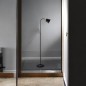 Lampa de podea Koko, moderna, 60W, IP20, cadru otel, abajur 13 x 16 cm, negru Lampa de podea Koko, moderna, 60W, IP20, cadru otel, abajur 13 x 16 cm, negru
