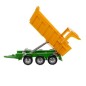 Tractor cu remorca, functie basculare, aspect realist, 13x27x14.5 cm, rosu/portocaliu Tractor cu remorca, functie basculare, aspect realist, 13x27x14.5 cm, rosu/portocaliu