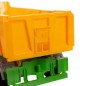 Tractor cu remorca, functie basculare, aspect realist, 13x27x14.5 cm, rosu/portocaliu Tractor cu remorca, functie basculare, aspect realist, 13x27x14.5 cm, rosu/portocaliu