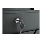 Cutie postala, design modern, 2 chei, suport ziare, capac rabatabil, otel galvanizat, 36.5 x 36.5 x 11 cm Cutie postala, design modern, 2 chei, suport ziare, capac rabatabil, otel galvanizat, 36.5 x 36.5 x 11 cm