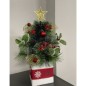 Decoratiune brad de Craciun artificial in ghiveci, inaltime 45 cm Decoratiune brad de Craciun artificial in ghiveci, inaltime 45 cm