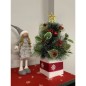 Decoratiune brad de Craciun artificial in ghiveci, inaltime 45 cm Decoratiune brad de Craciun artificial in ghiveci, inaltime 45 cm