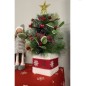 Decoratiune brad de Craciun artificial in ghiveci, inaltime 45 cm Decoratiune brad de Craciun artificial in ghiveci, inaltime 45 cm