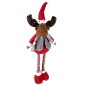 Ren decorativ, figurina Craciun, picioare telescopice maxim 88 cm, poliester Ren decorativ, figurina Craciun, picioare telescopice maxim 88 cm, poliester