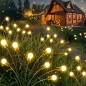 Lampa solara decorativa, 8 LED-uri 3000K, 25 lm, senzor crepuscular, inaltime 73 cm, autonomie maxim 8 ore Lampa solara decorativa, 8 LED-uri 3000K, 25 lm, senzor crepuscular, inaltime 73 cm, autonomie maxim 8 ore