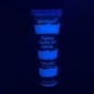 Vopsea glow UV neon, cantitate 25 ml, alba, pentru corp