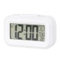 Ceas digital multifunctional LED, ora, data, temperatura, alarma, lumina fundal, snooze, alb