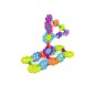 Set de constructie Fulgi de zapada, 120 elemente diferite dimensiuni, multicolor Set de constructie Fulgi de zapada, 120 elemente diferite dimensiuni, multicolor