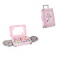 Set machiaj pentru copii, tip troller cu roti, 33 elemente, farduri, rujuri, oglinda, multicolor Set machiaj pentru copii, tip troller cu roti, 33 elemente, farduri, rujuri, oglinda, multicolor