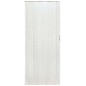 Usa de interior plianta tip acordeon, 203x80cm, stejar alb, 0,7mm