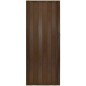 Usa de interior plianta tip acordeon, 203x80cm, wenge mat, 6mm