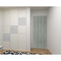 Usa de interior plianta tip acordeon, 203x90cm, stejar gri mat, 6mm Usa de interior plianta tip acordeon, 203x90cm, stejar gri mat, 6mm