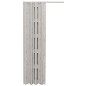 Usa de interior plianta cu geam tip acordeon, 203x80cm, stejar alaska mat, 6mm