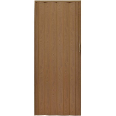 Usa de interior plianta tip acordeon, 203x80cm, stejar inchis, 6mm