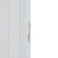 Usa de interior plianta tip acordeon, 203x100cm, stejar alb mat, 6mm Usa de interior plianta tip acordeon, 203x100cm, stejar alb mat, 6mm