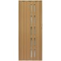 Usa de interior plianta cu geam tip acordeon, 203x90cm, stejar mat, 6mm Usa de interior plianta cu geam tip acordeon, 203x90cm, stejar mat, 6mm