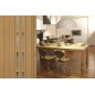 Usa de interior plianta cu geam tip acordeon, 203x90cm, stejar mat, 6mm Usa de interior plianta cu geam tip acordeon, 203x90cm, stejar mat, 6mm