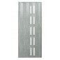 Usa de interior plianta cu geam tip acordeon, 203x90cm, stejar gri mat, 6mm Usa de interior plianta cu geam tip acordeon, 203x90cm, stejar gri mat, 6mm